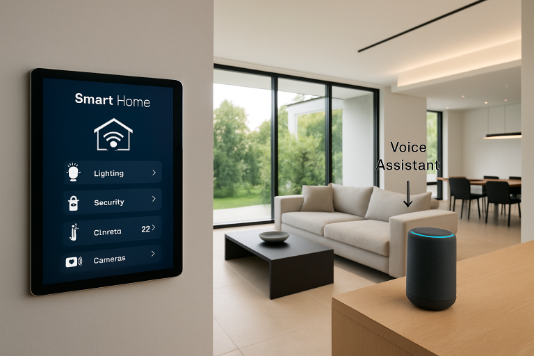 How Smart Technology Is Transforming Luxury Homes for Sale