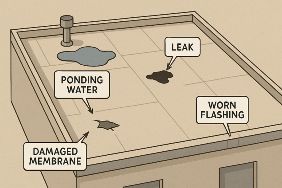 Common Commercial Roofing Issues and How to Address Them