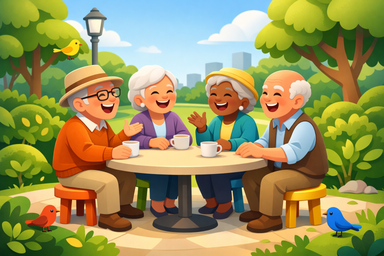 The Importance of Social Engagement for Older Adults