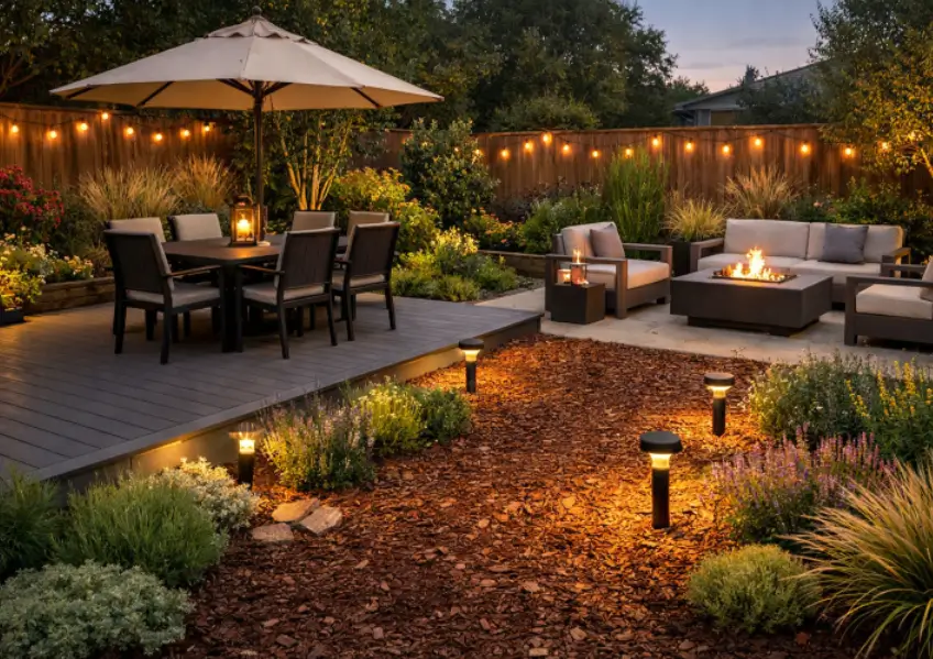 Low-Maintenance Outdoor Living Space