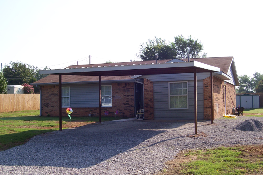 What an Enclosed Carport Needs Under It Before It Is Ordered